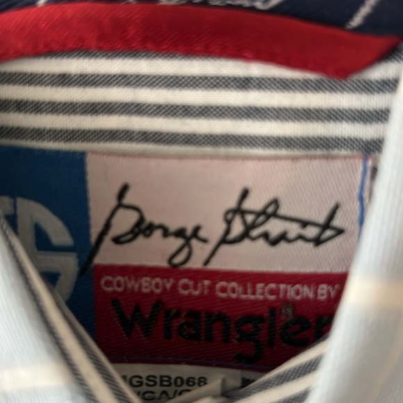 George Strait shirt by Wrangler - Picture 3 of 4
